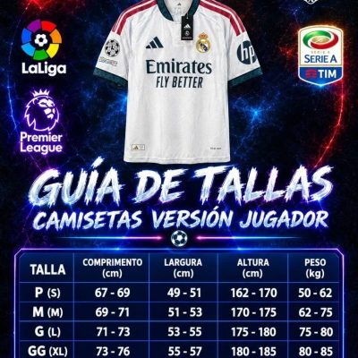 🎗️📏CAMISETAS VERSIÓN JUGADOR🎗️📏