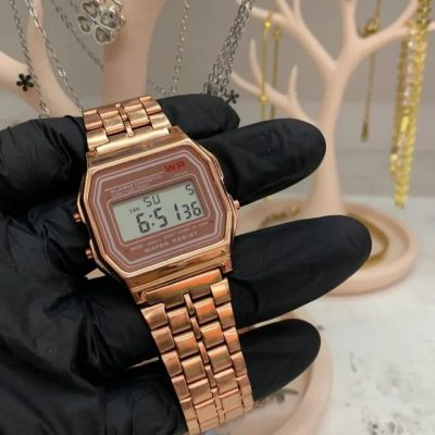 Casio vintage rosado