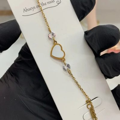 Pulsera corazon strass