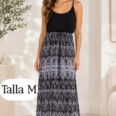 🌺VESTIDO CASUAL NEGRO