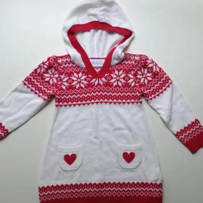 Suéter navideño con capucha The children's Place talle 18-24 meses