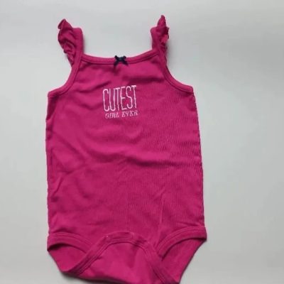 Body rosa para beba Carter's talle 18 meses