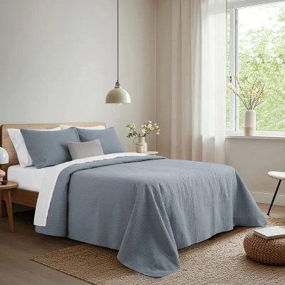 Set Cubrecama 2 Plazas y Media + Fundas Premium - Jean Cartier