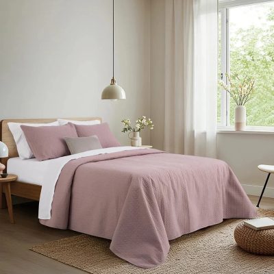 Set Cubrecama1 Plazas y Media + Fundas Premium - Jean Cartier