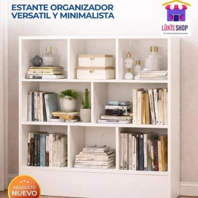 Estante Organizador Versátil y Minimalista 🏠✨📚