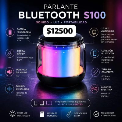 Mini parlante Led