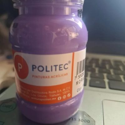 Pintura acrilica politec 100gr