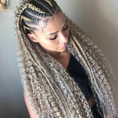 Trenzas bohemias