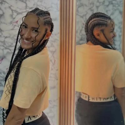4 trenzas.