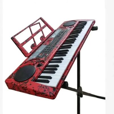 Piano 5 octavas rojo