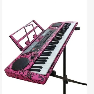 Piano 5 octavas fucsia