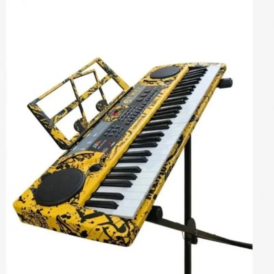 Piano 5 octavas amarillo