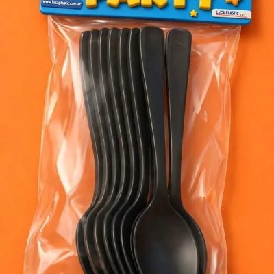 Cucharas plasticas x10