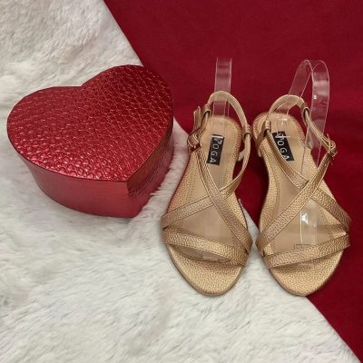 Sandalias color bronce