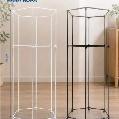 PERCHERO GIRATORIO PARA ROPA 🧺 Organiza tu ropa de forma práctica y con estilo 🙌 📌 Diseño giratorio (acceso fácil desde cualquier lado) 🌟 Amplia capacidad para colgar varias prendas 📌Estructura resistente y estable 🌟 Ideal para dormitorios, tiendas o espacios reducidos 📌 Disponible en color blanco y negro 💡 Mantén todo en orden y a la vista sin ocupar de más