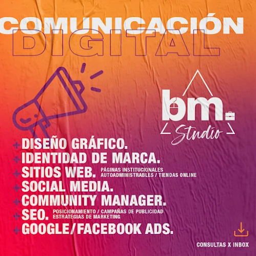 BM Studio - Diseño y Desarrollo Web