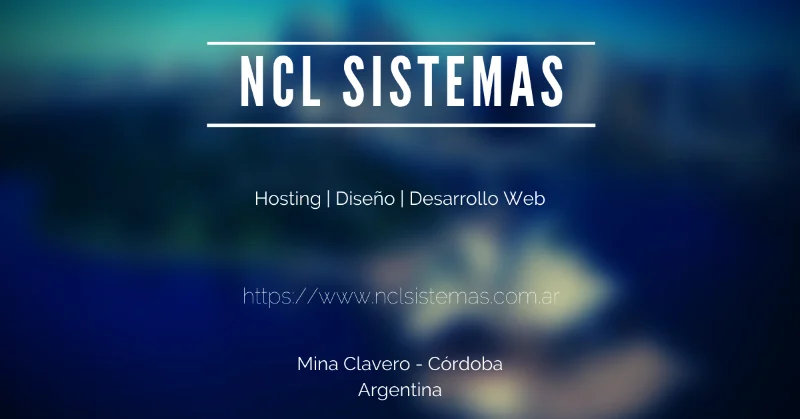 NCL Sistemas - Hosting, redes, desarrollo web.