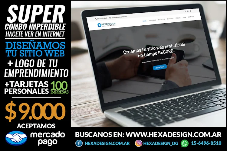 Diseño grafico / web - Hexadesign