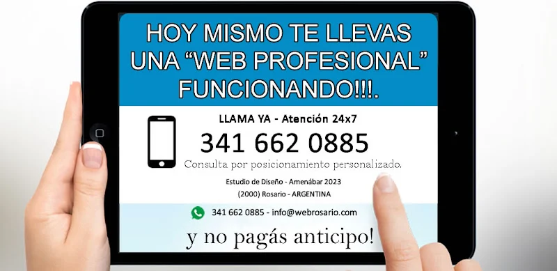 Rosario Diseño web
