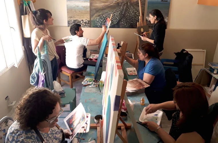 Taller de Artes Visuales, Dibujo y Pintura • VA QUERIENDO • De Virginia Costanzo