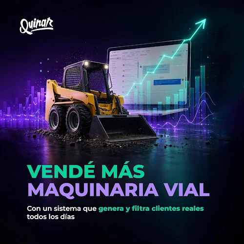 Quinar Agencia de Marketing Digital especializada en Maquinaria Vial