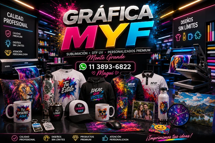 Grafica sublimacion MyF