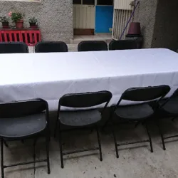 Renta de Mesas, Sillas y Brincolin