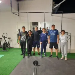 Gym training fitness