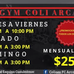 GYM Coliseo FC Arca de Noe.