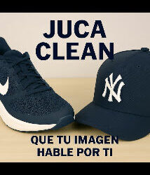 Lavado de tenis y gorras. JUCA León