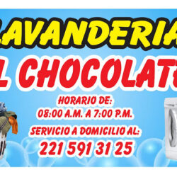 El chocolate lavandería