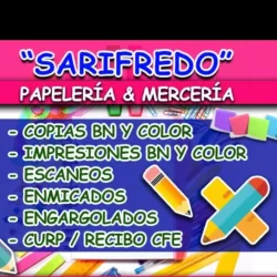 Papelería y Mercería "SariFredo"