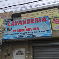 Lavandería y planchaduria
