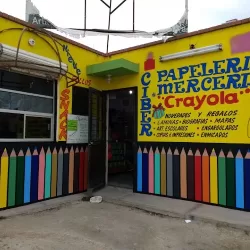Papeleria, Ciber, Merceria,Snack Crayola