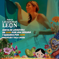 Renta de Lavadoras León