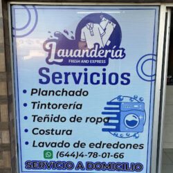 Lavandería y planchaduría EXPRESS