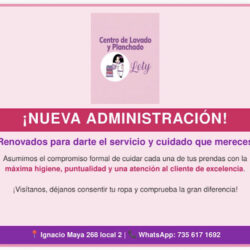 Centro de lavado y planchado Lety