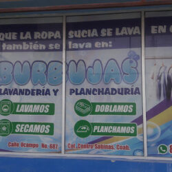 Lavandería y Planchaduría BURBUJAS