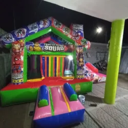 Renta de juegos inflables trampolines brincolin y Toro mecanico