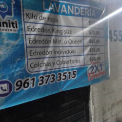 Lavandería Saniti. Lavado y secado de tus prendas