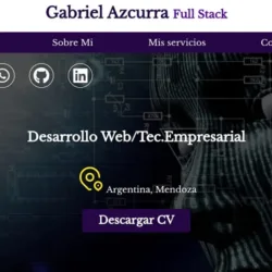 Gabriel - Desarrollo Web