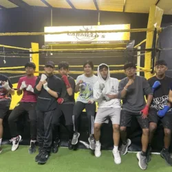 Carmelo’s team boxing