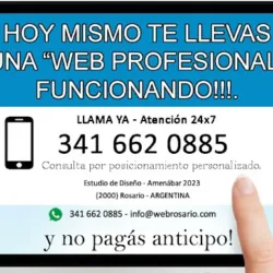 Rosario Diseño web
