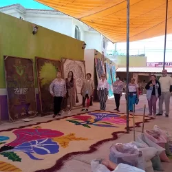 Arte Mágico De Huamantla Alfombras Tapetes Y Portadas Arte Efímero