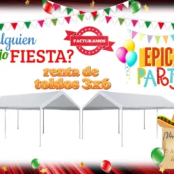 Alquiler de Sillas, Mesas y Toldos Epic Party Ciudad Valles