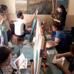 Taller de Artes Visuales, Dibujo y Pintura • VA QUERIENDO • De Virginia Costanzo
