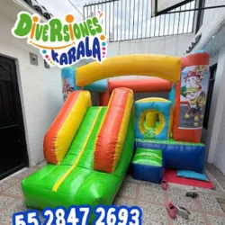 Renta de inflables, brincolines, Futbolitos y más - Diversiones karala