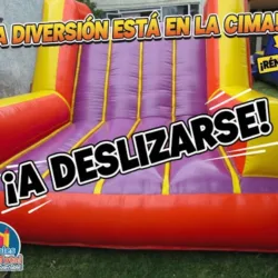 Renta de inflables (diversión multicolor)