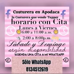 Costurera en Apodaca