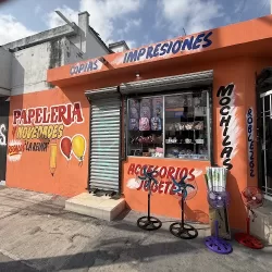 La Reina Papelería, Mercería, Boutique, Novedades, Electrónica